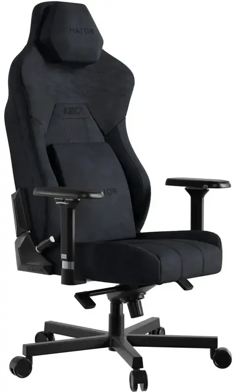 Ігрове крісло HATOR Arc 3 XL Velour Black - фото - №1