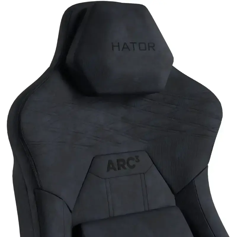Ігрове крісло HATOR Arc 3 XL Velour Black - фото - №10
