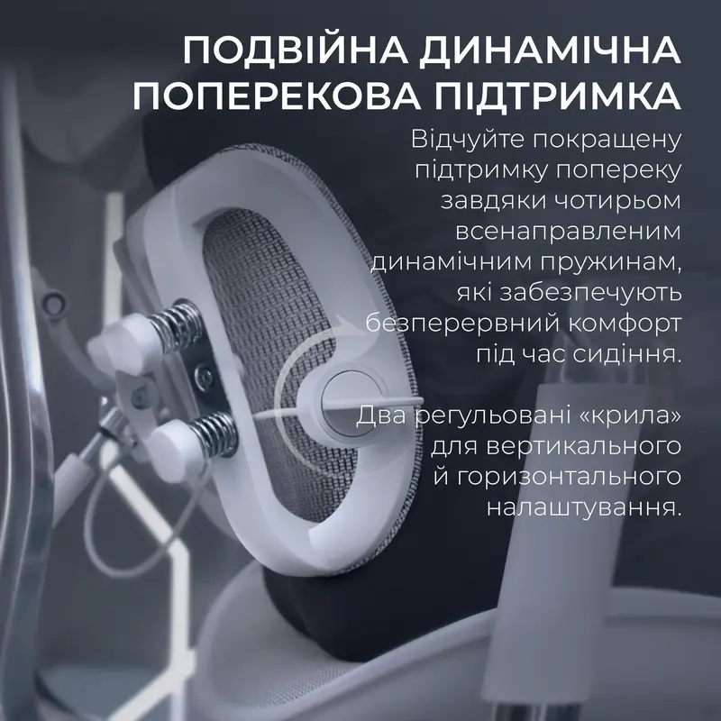 Крісло офісне Sihoo DORO S300 Mesh Light Grey - фото - №7