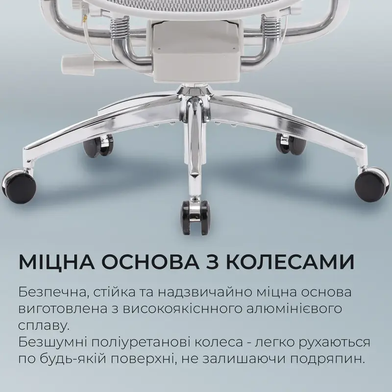 Крісло офісне Sihoo DORO S300 Mesh Light Grey - фото - №14