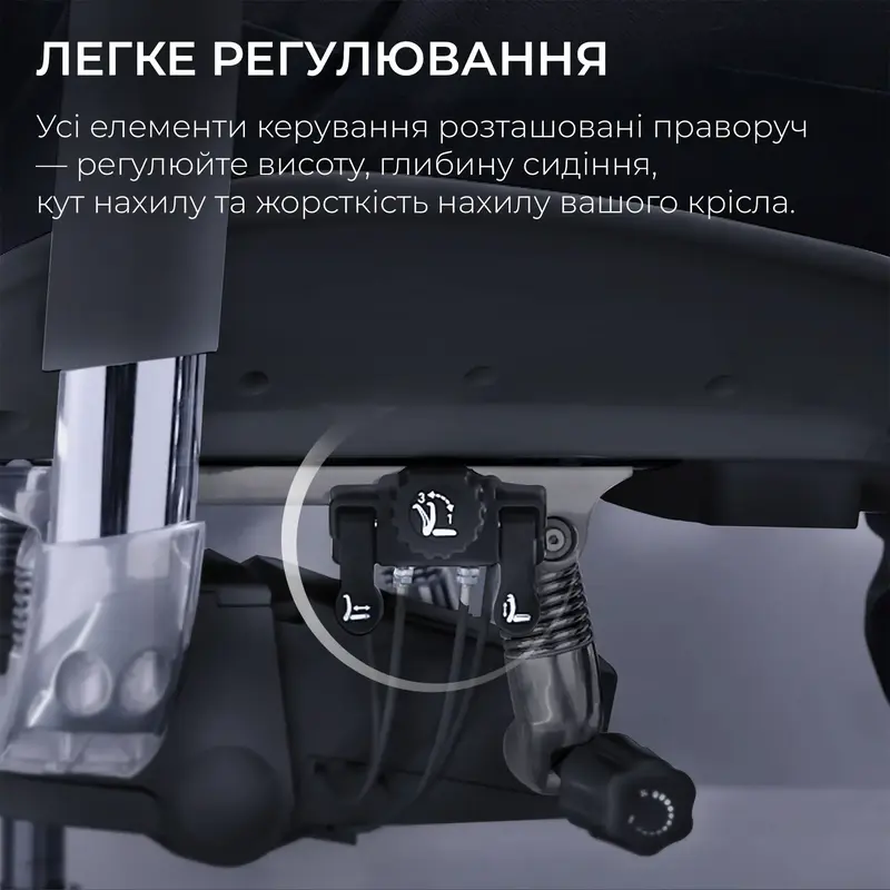 Крісло офісне Sihoo DORO S300 Mesh Light Grey - фото - №16