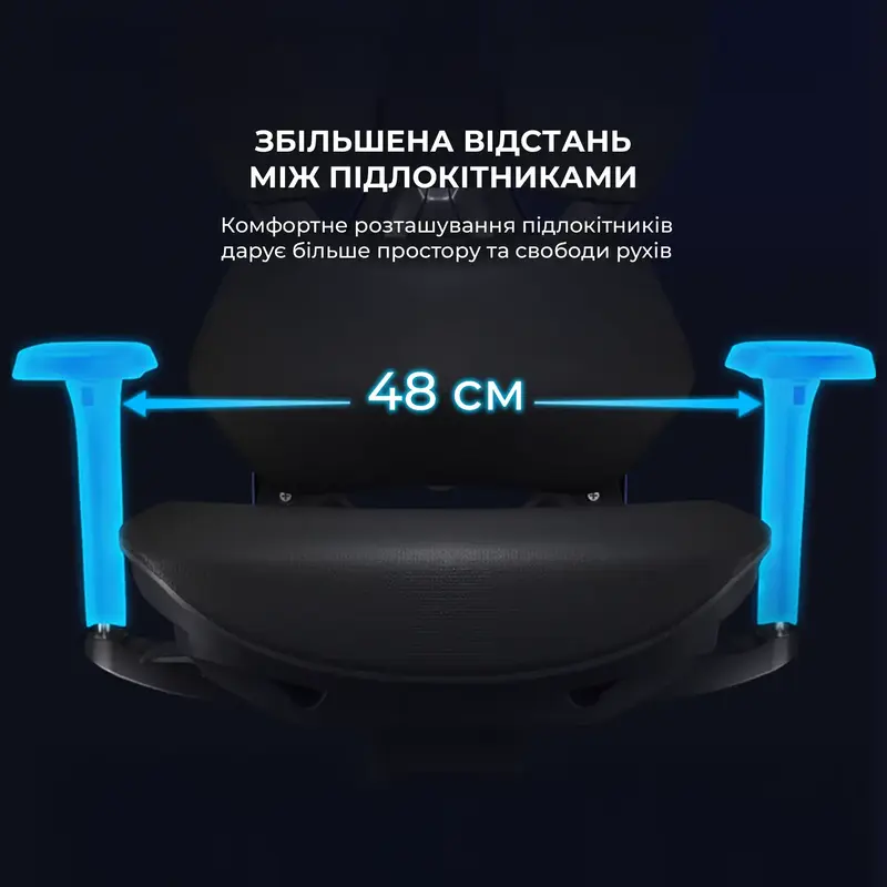 Крісло геймерське Sihoo X5C Mesh Black - фото - №12