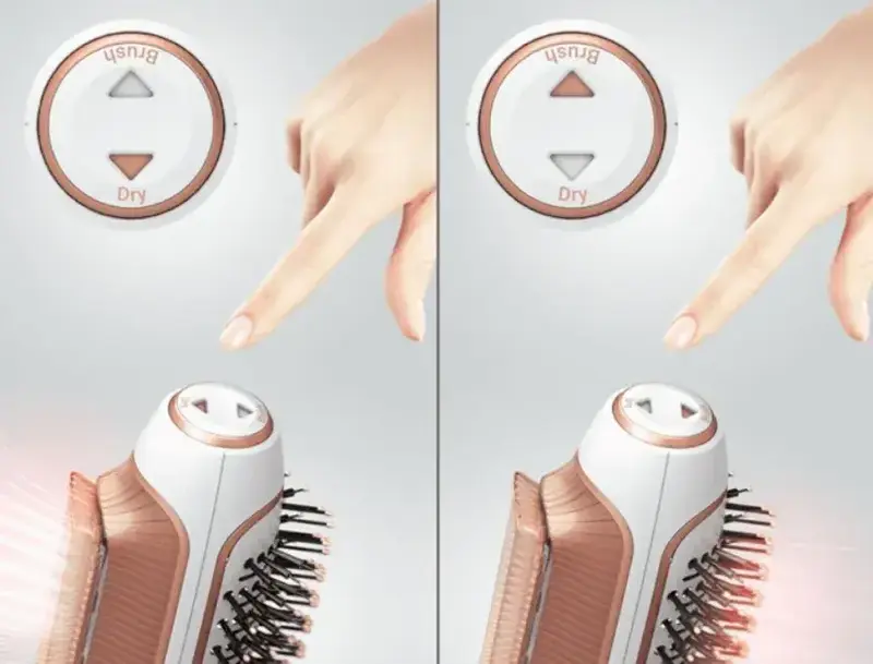 Фен-щітка Rowenta Reverso Dry&Brush 2в1 CF9820F0 - фото - №6