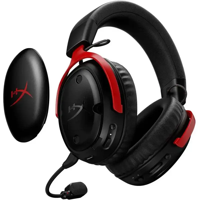 Гарнитура игровая HyperX Cloud III S Black-Red (A59Z0AA) - фото - №3