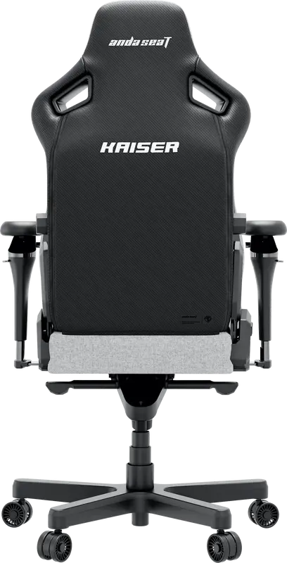 Ігрове крісло Anda Seat Kaiser 4 V2 Size XL Gray Fabric - фото - №3