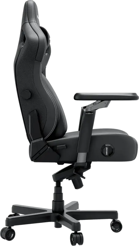 Игровое кресло Anda Seat Kaiser 4 V2 Size XL Black PVC - фото - №4