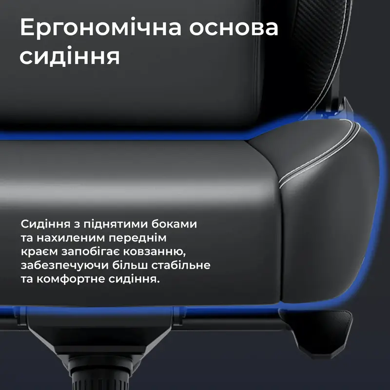 Игровое кресло Anda Seat Kaiser 4 V2 Size XL Black PVC - фото - №16