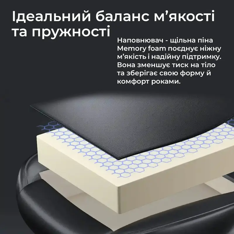 Игровое кресло Anda Seat Kaiser 4 V2 Size XL Black PVC - фото - №17