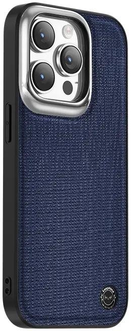 Чохол Keephone Fabrica Series Case for 15 Pro Blue (MC-0073ip15pblu) - фото - №1