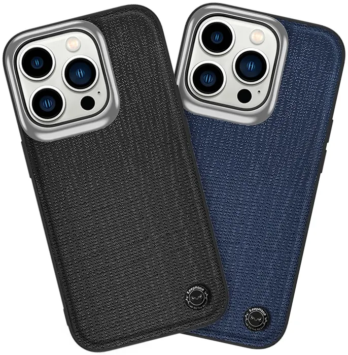 Чохол Keephone Fabrica Series Case for 15 Pro Blue (MC-0073ip15pblu) - фото - №4