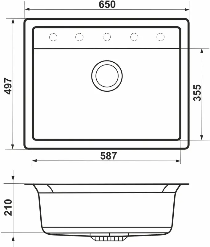 Кухонна станція GRANADO Basic Artes grafito - фото - №10