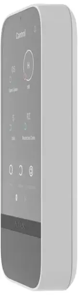 Клавіатура Ajax KeyPad TouchScreen (8EU) ASP white - фото - №3