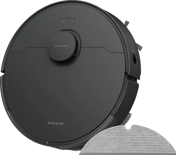 Робот-пилосос миючий Dreame D20 Black - фото - №0