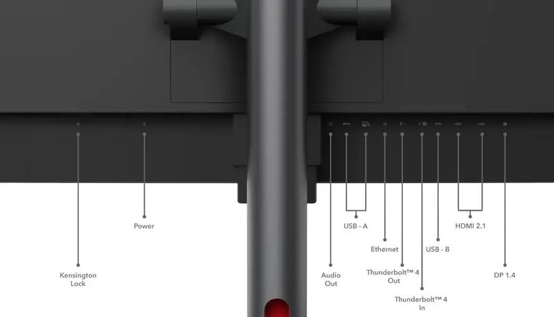 Монітор Lenovo 49" 32:9 IPS (63DBRAT1UA) - фото - №9