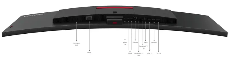 Монітор Lenovo 49" 32:9 IPS (63DBRAT1UA) - фото - №12
