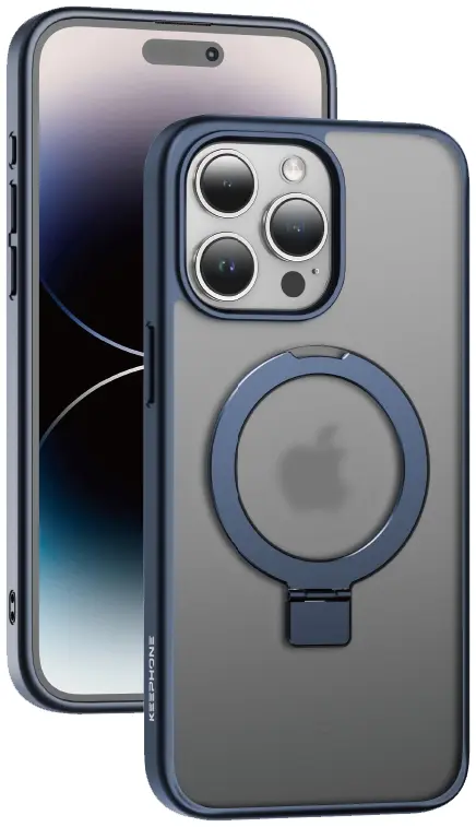 Чохол Keephone Magico MagSafe Case for 15 Pro Blue (KPMGPS15PBL) - фото - №1