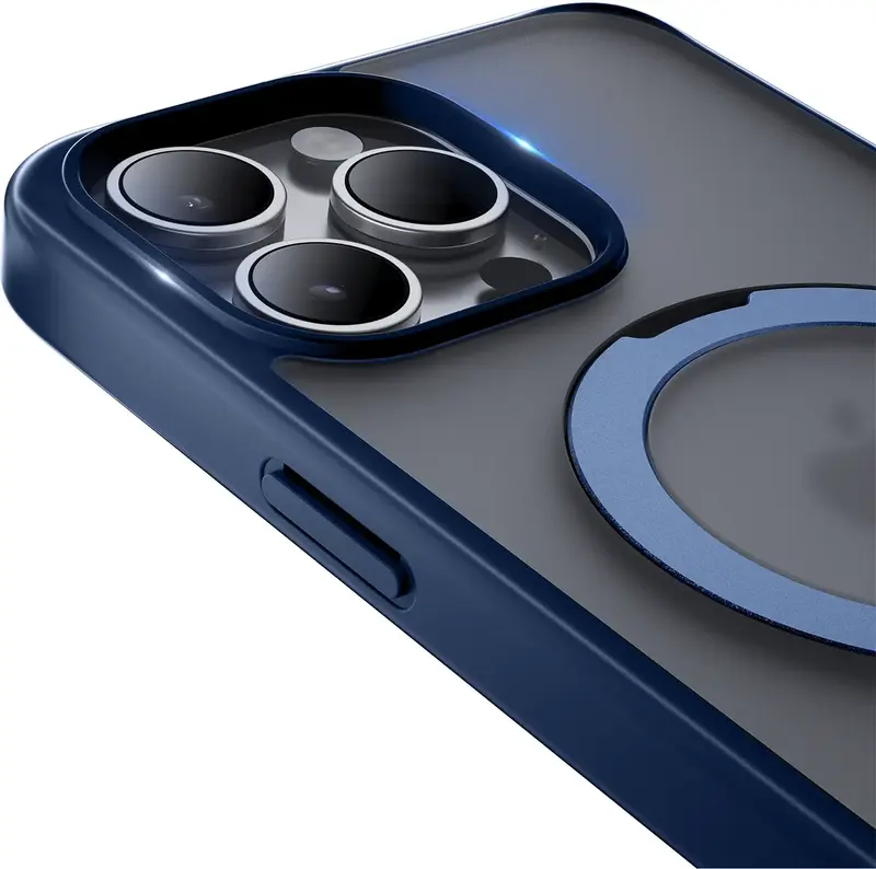 Чохол Keephone Magico MagSafe Case for 15 Pro Blue (KPMGPS15PBL) - фото - №4