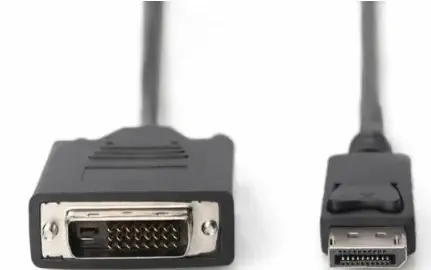 Кабель Digitus DisplayPort > DVI-D (M/M), 2м, чорний - фото - №1