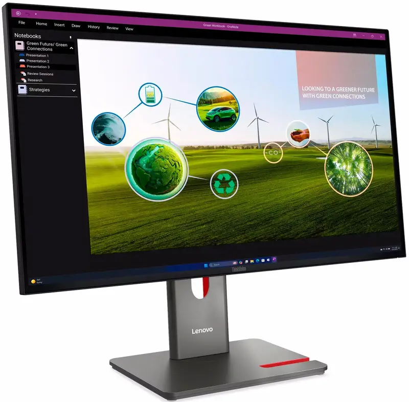 Монітор Lenovo 27" 16:9 IPS (64A7GAT6UA) - фото - №1