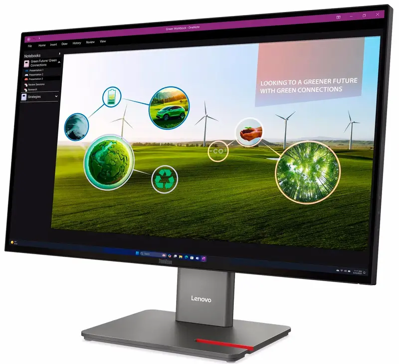 Монітор Lenovo 27" 16:9 IPS (64A7GAT6UA) - фото - №2