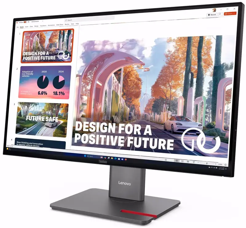 Монітор Lenovo 27"16:9 IPS (64B3GAT2UA) - фото - №1