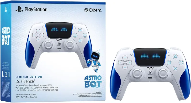 Геймпад PlayStation 5 Dualsense BT (Astro Bot Joyful Limited Edition) - фото - №5