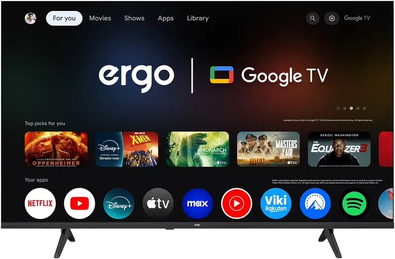 Телевізор Ergo 65JUQ7500 - фото - №1