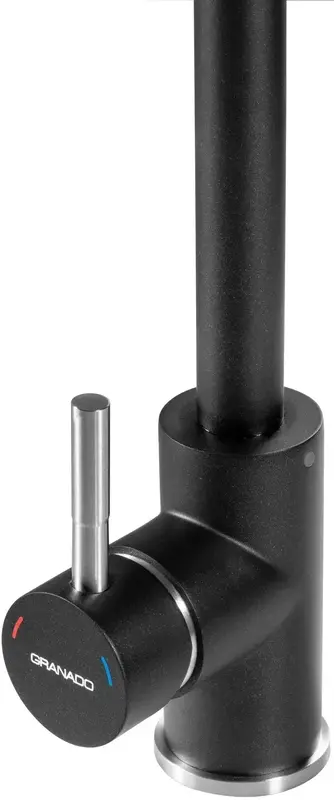 Змішувач GRANADO Elche LUX Black shine - фото - №2