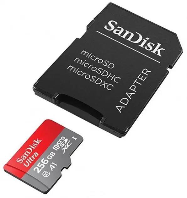 SanDisk Ultra 256GB вид сбоку
