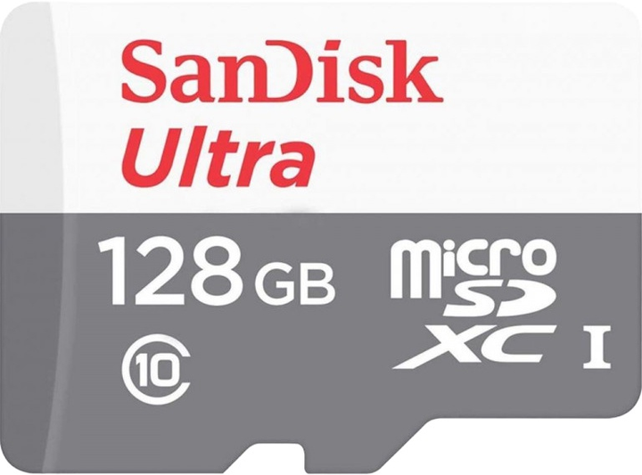 Карта пам'яті microSD SanDisk SDXC 128GB UHS-I SDSQUNR-128G-GN3MA - фото - №0