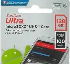 Карта пам'яті microSD SanDisk SDXC 128GB UHS-I SDSQUNR-128G-GN3MN - фото - №4