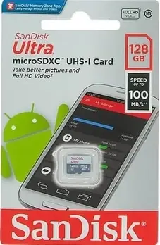 Карта пам'яті microSD SanDisk SDXC 128GB UHS-I SDSQUNR-128G-GN3MN - фото - №3