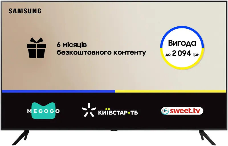 Телевізор Samsung 55" 4K UHD (UE55CU7100UXUA) - фото - №0