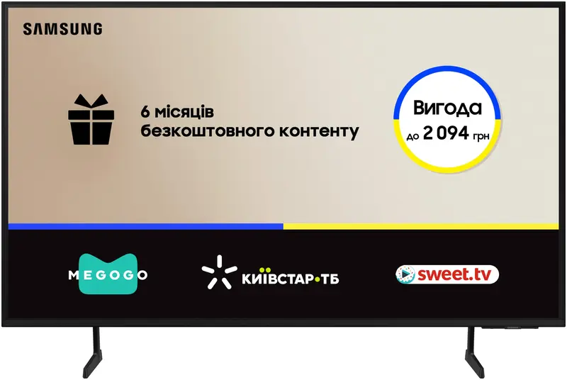 Телевізор Samsung 43" UHD UE43DU7100UXUA - фото - №0