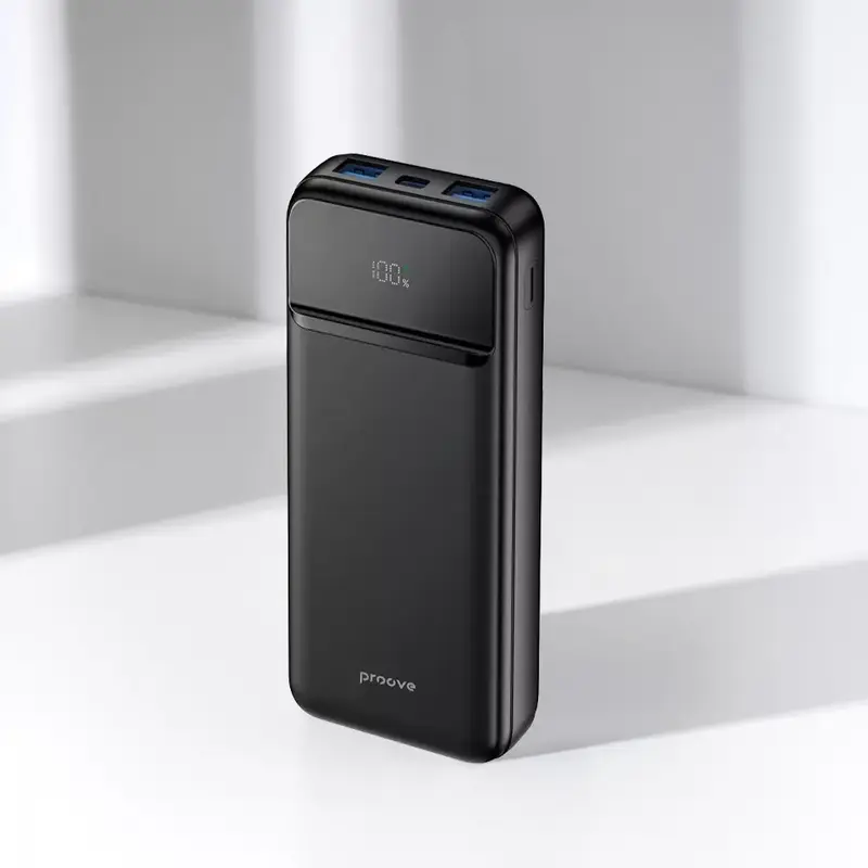 Повербанк Proove Illuminator 2 10000mAh 22.5W чорний - фото - №3