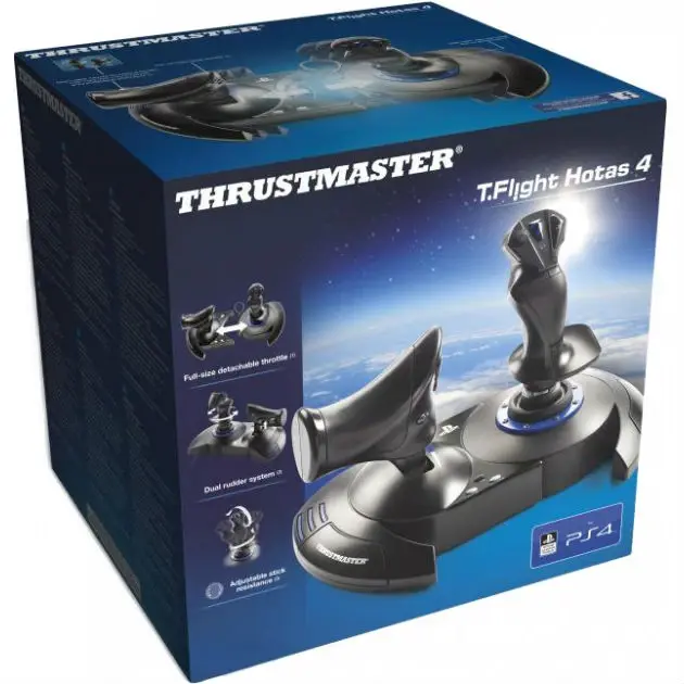 Джойстик Thrustmaster T.Flight Hotas 4, PC/PS4/PS5 - фото - №8
