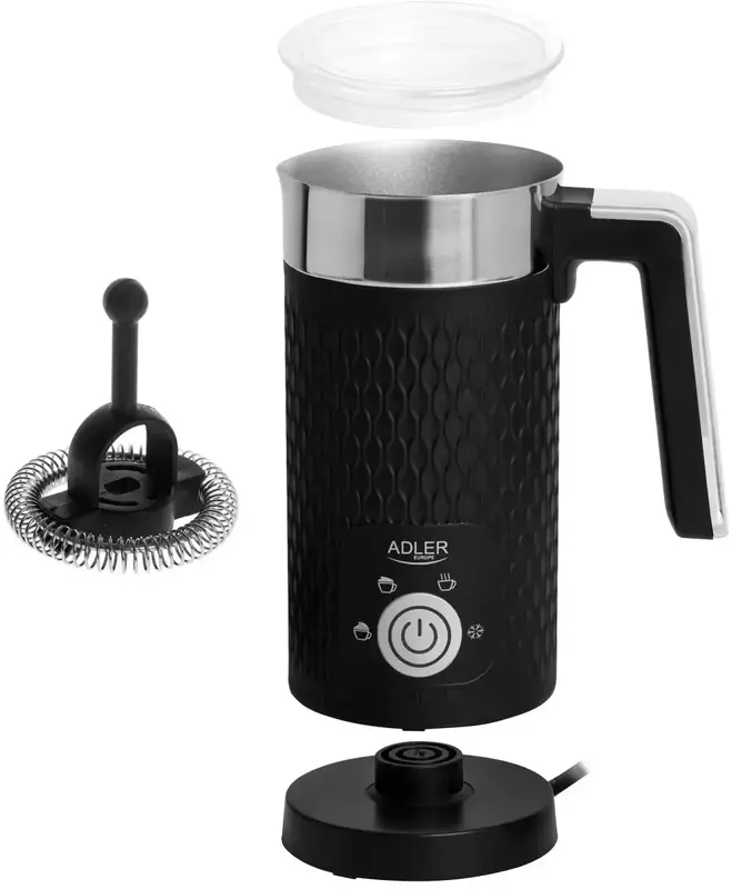 Спінювач молока Adler AD 4494 black - фото - №2