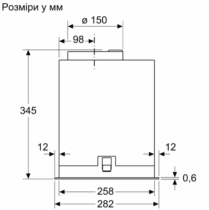 Витяжка вбудована Bosch DLN56AC50 - фото - №10