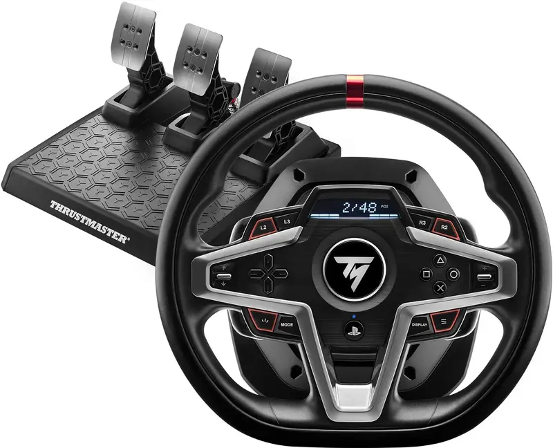 Руль и педали Thrustmaster T248P, PC/PS5/PS4 - фото - №0