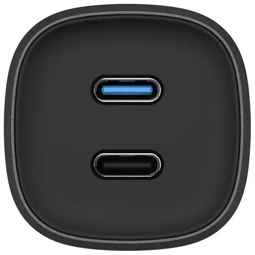 Зарядний пристрій Nomad Dual Port USB-C 70W Car Black (NM01895985) - фото - №4