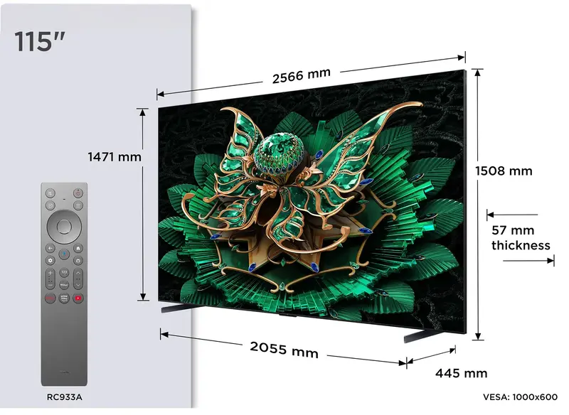 Телевізор TCL 115C7K - фото - №6
