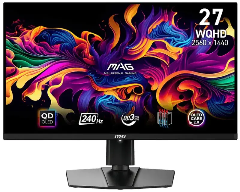 Монітор QD-OLED 26.5" WQHD (2560 x 1440) MAG 271QPX QD-OLED E2 - фото - №0