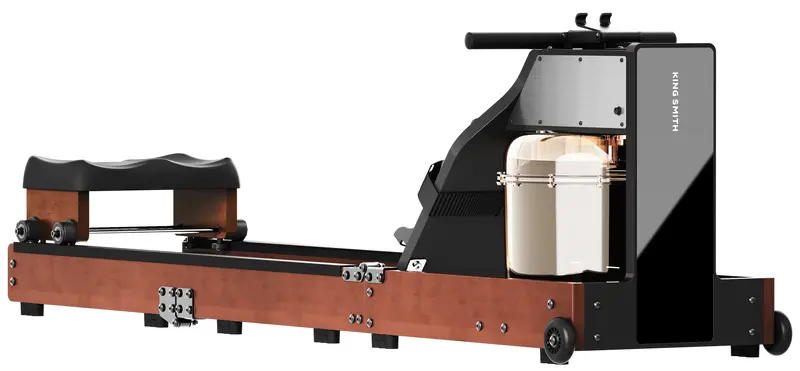 Гребной тренажер KingSmith WM10 (RMWM10F) (красный дуб) - фото - №4