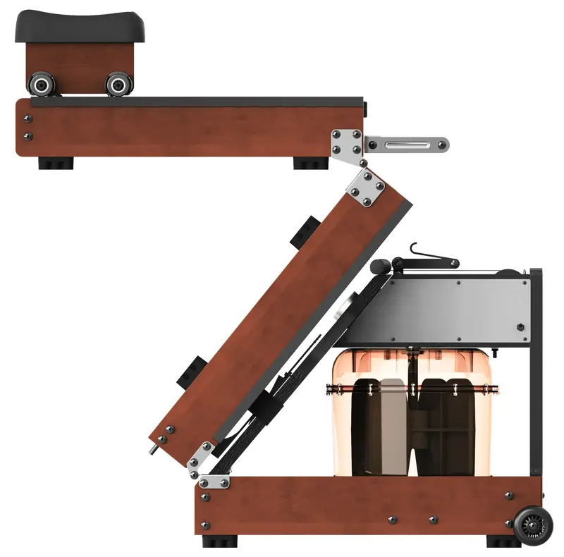 Гребной тренажер KingSmith WM10 (RMWM10F) (красный дуб) - фото - №7