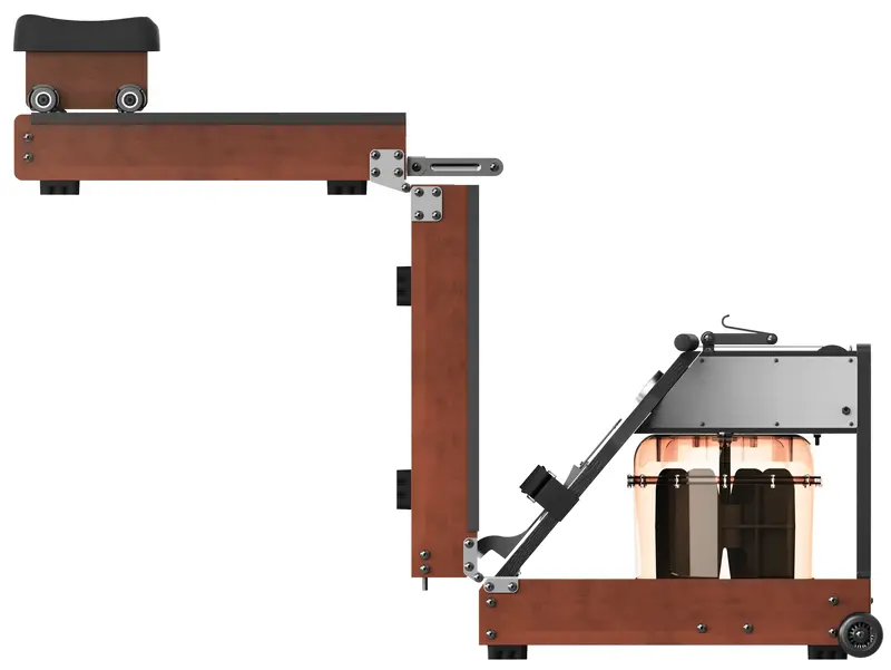Гребной тренажер KingSmith WM10 (RMWM10F) (красный дуб) - фото - №8