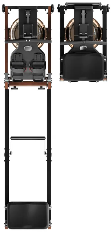 Гребной тренажер KingSmith WM10 (RMWM10F) (красный дуб) - фото - №12