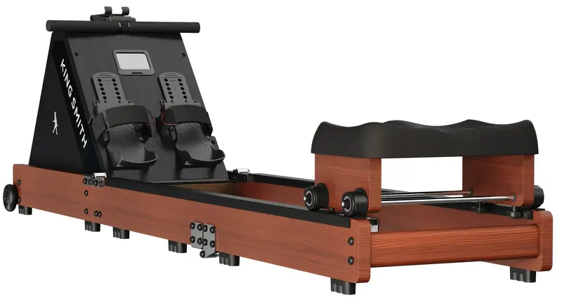 Гребной тренажер KingSmith WR20 (RMWM10F) (красный дуб) - фото - №0