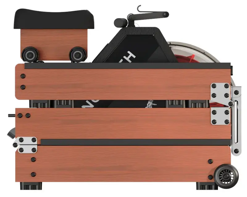 Гребной тренажер KingSmith WR20 (RMWM10F) (красный дуб) - фото - №7