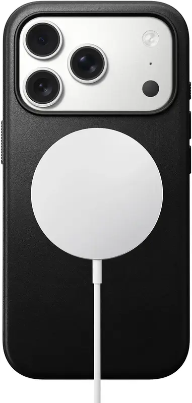 Чехол Nomad Modern Leather Black for iPhone 17 Pro (NM014339858