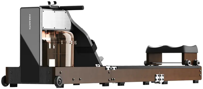 Гребной тренажер KingSmith WM10 (RMWM10F) (черный орех) - фото - №2
